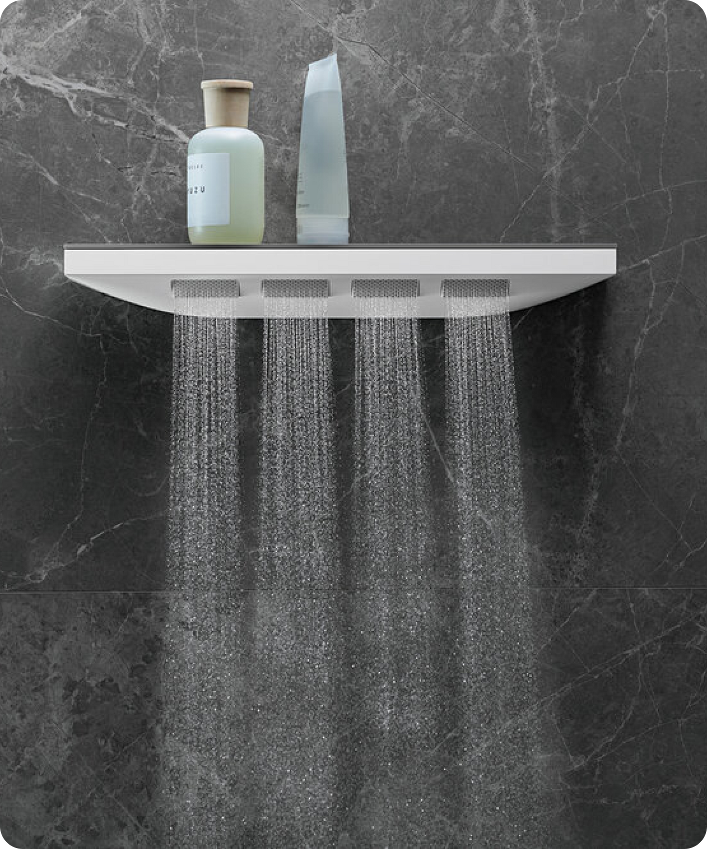 SHOWERING